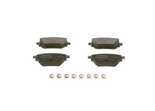 Bosch 0 986 424 889 Bremsbelagsatz, Scheibenbremse für MERCEDES-BENZ