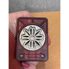 Creative Memories Flower Paper Punch Maroon Daisy Floral Scrapbooking Tool