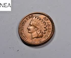 1864 C/N Indian Head Penny Cent ~ Almost Uncirculated AU ~ ZI162