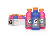 Gatorade Thirst Quencher,Grape Berry, Strawberry Variety Pack,12 Fl Oz (Pack 18