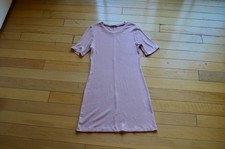 Reformation Jeans Kendy Mini Dress Dusty Pink Size S