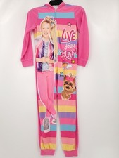 Nickelodeon JoJo Siwa Fitted Pajamas Girls Size Med Multicolor Graphic 1 Piece
