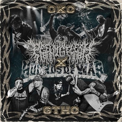 Peelingflesh - Okc X Gthc Split [New CD] Explicit