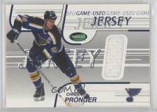 2002-03 ITG Parkhurst Game-Used Jerseys /90 Chris Pronger #GJ-23 HOF