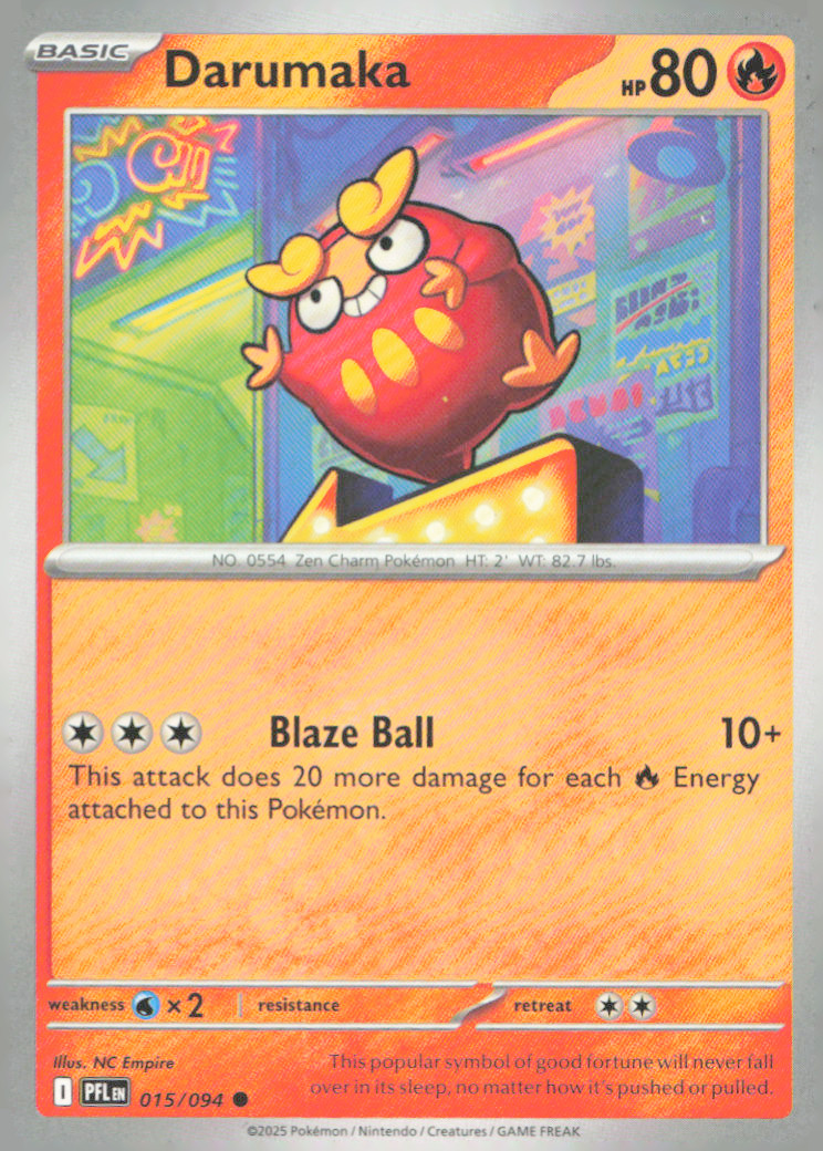 Darumaka Common ME02: Phantasmal Flames 015/094 NM