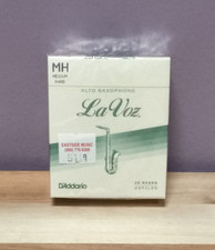 La Voz Alto Saxohone Reeds MH Medium Hard New/Sealed Box Of 10