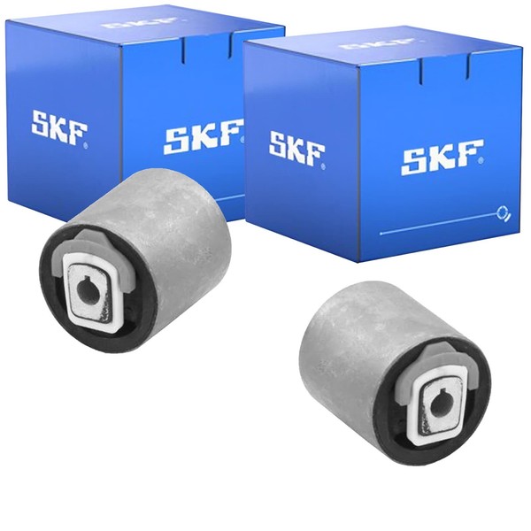 2X Skf Querlenkerlager Buchse Hinten Innen Unten Vorderachse Passend FüR Audi A4-image