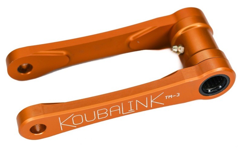 Kit abaissement Koubalink pour optimiser le franchissement enduro sur TM Racing