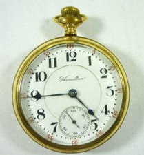Rare 1907 Hamilton Railroad Pocket Watch 19j 18s Grade 944 Runs