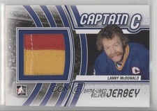 2011-12 ITG Captain-C Series Game-Used Silver Jersey /90 Lanny McDonald HOF 2po
