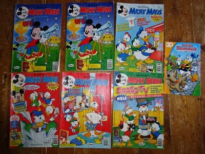 Ca. 36 Micky Maus Comics Hefte aus den 90er Jahren im Paket