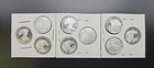 Lot of 9- 1/10 oz .999 Fine Silver Rounds Mixed Design- B-121