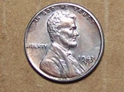 1943   D     Mint  STEEL  Lincoln Wheat Cent   ACTUAL  COIN          90426207-06