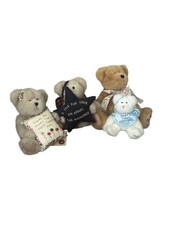 Lot Of 4 Plush Boyd  s Bears Mom Baby Friends Etc All With Tags