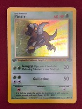 Pokemon - Pinsir Holo - #9/64 - 1st Edition - Jungle - LP