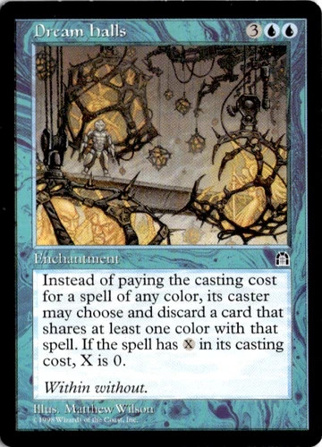 MTG Dream Halls R Stronghold  NM/EX  NICE!!!