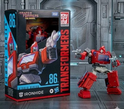 Transformers Studio Series 86 IRONHIDE Voyager Class #86-17 Action Figure NIB 