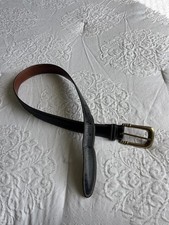 Vintage Coach leather belt with gold/ brass buckle size medium