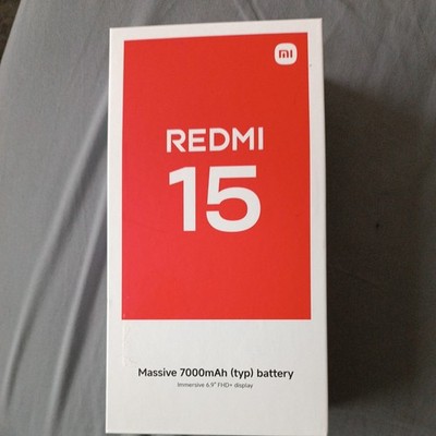 XIAOMI Redmi 15 128 GB Midnight Black Dual SIM *B-WARE + FOLIE*