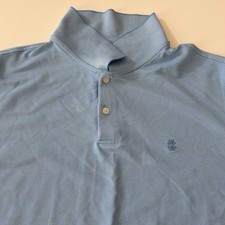 IZOD men  s performance/knit polo XXL light blue.      842