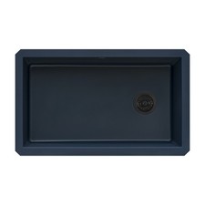 Ruvati 32x19" Undermount Granite Composite Quartz Kitchen Sink- RVG2033LU