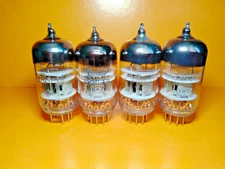 4pcs NEW  6N2P-EV /12AX7/ECC83 / Triple Mica Voskhod Same Date 03.72