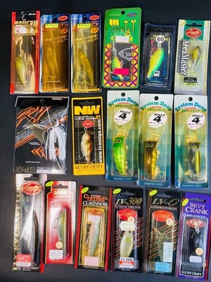 unused Lucky Craft Smith lure set