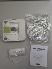 Portable Car CD Player w/ USB  AUX Anti-Skip External CD Drive for Android/PC