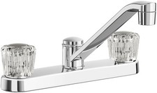 PROFLO PFXC1080LS 1.5 GPM Widespread Kitchen Faucet - - Chrome