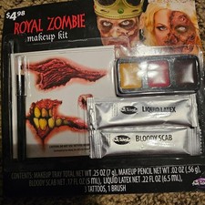 Royal zombie makeup kit