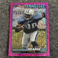 2024 Topps Chrome # 192 JEVON KEARSE  Pink Sparkle Prism Refractor # 399