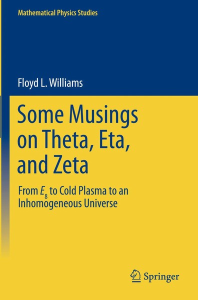 Some Musings On Theta, Eta, And Zeta Floyd L. Williams Taschenbuch Xiv Englisch-image