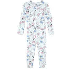 NWT HELLO KITTY Sz: 2T SLEEPER PAJAMAS Zip Front Lightweight  b39 