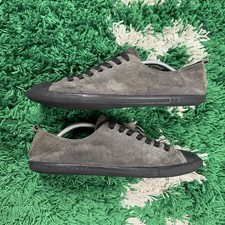 Size 10 - Prada Low Top Sneaker Suede Grey Bl...