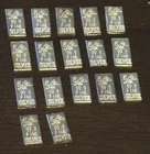 Lot Of 17 5oz Gram 99.9 Silver Bars 6.8 Grams Total
