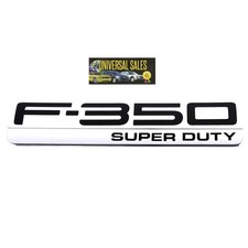 Oem Tailgate Rear F-350 Super Duty Emblem Nameplate 2005 2006 2007 Badge New