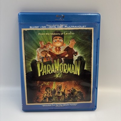 ParaNorman Blu-ray DVD 2012 2-Disc Set LAIKA Stop-Motion Animation Movie VG