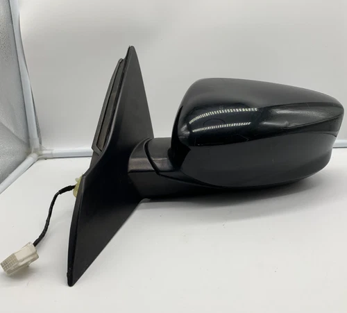 2013-2017 Honda Accord Sedan Driver Side View Power Door Mirror Black C02B28001