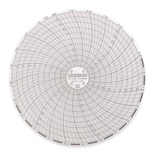 DICKSON C652 Circular Paper Chart, 24 hr, 60 pkg 1LXL6