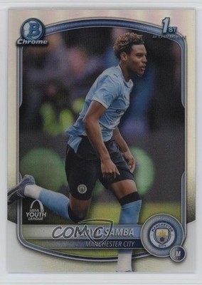 2025-26 Topps Chrome UEFA Club Competitions Bowman Youth League Floyd Samba 1bi3
