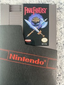 Final Fantasy (Nintendo NES, 1990) Clean Box & Cartridge Collection Worthy