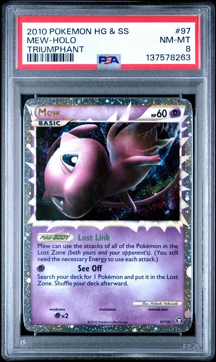 Mew Pokémon TCG Professional Sports Authenticator (PSA) Individual