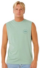 Rip Curl Staple Men's Muscle Tank - Aloe - New