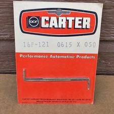New Old Stock Carter 16p-121 Afb Avs Carburetor Metering Rods .0615 X .50