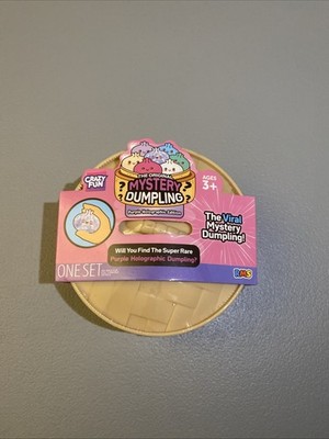 Crazy Fun RMS The Original Mystery Dumpling Squishy Purple Holographic Edition