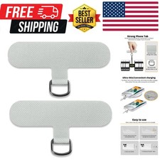 Phone Tether Tab for iPhone, Cell Phone Lanyard Patch, Phone Strap Replacemen...