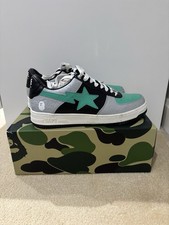 A Bathing Ape Bapesta Men's Uk11 Us12 Worn Once Blue