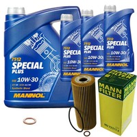 Inspektionspaket 8L Mannol 10W-30 FüR Mercedes W202 C 180 W203 R170 200