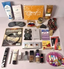 Mixed Wholesale LOT BUNDLE 25 MAKEUP COSMETIC Lip Skin Hair Accessories & More