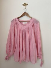 The Great Pink Gauze The Artist Top Sz 1 Small Bohemian Summer